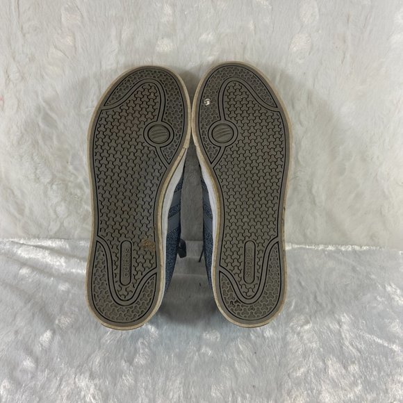 Adidas NEO grey Canvas Tennis Shoes Sneakers - Picture 5 of 6